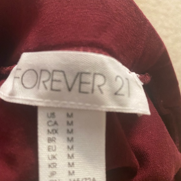 Burgundy Skirt - Picture 5 of 7